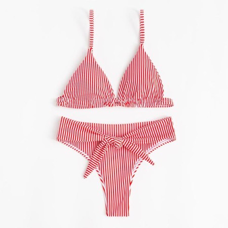 Separate Minaku "Stripe" swimsuit, size 44, red color-9