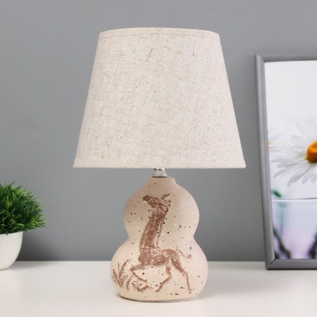 Highlight "Giraffe" E14 40w beige 20x20x32cm
