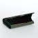 Women's wallet on magnets, green color