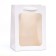 Gift package, with a window, 25 x 18 x 13 cm, white, 1pc.