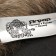 Caucasian knife "Jaguar" with scabbard, guard - brass, steel - 65x13, handle - grab