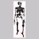 Stick 3D interior skeleton 90*30cm