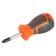 Cross screwdriver with an ergonomic handle PH2*38mm AT-SP2-06 AIRLINE