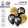 Shar Latex 12 "Happy Birthday! Lightning", 5 pcs