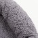 Lesse for dogs and cats "Comfort", soft fur, 45 x 35 x 11 cm, gray