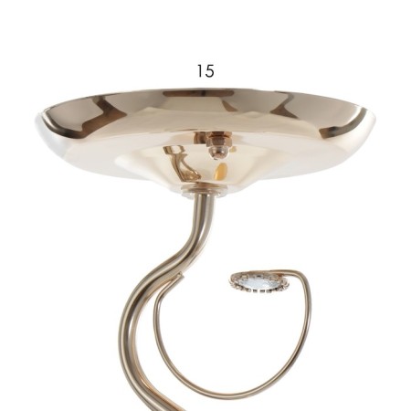 Lamp 6591209/1 E27 40W gold 15x15x32 cm Bayerlux-6