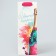 Gift package for a bottle, packaging, "sparkling mood", 9 x 25 x 8.9 cm
