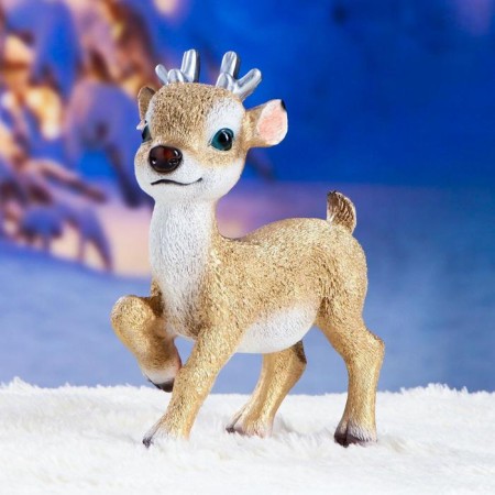 Figure "deer Babe" gold 22x13x30