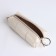 Textura zipper on the zipper, length 12.5 cm, ring, milk color