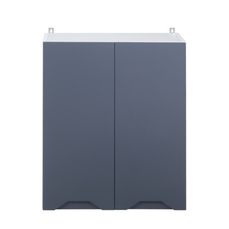 Wardrobe hinged 600 Helga, 600x300x720, Bely/Marengo Soft MDF-2