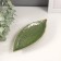 Souvenir Ceramics stand "Forest leaf" Green 20.5x8.5x2 cm