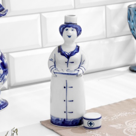 Snar "nurse", 0.25 l, 20 cm, gzhel-2