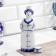 Snar "nurse", 0.25 l, 20 cm, gzhel