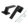 Separate handle Lockland 010 BL, black color