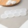Silicone Mold for candies and chocolate "Circles", 4.5 and 5 cm, the color is transparent