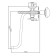 BUSH BAUOU BA5318-3-C007-B702 bath, pour 310 mm, shower set, brass, chrome