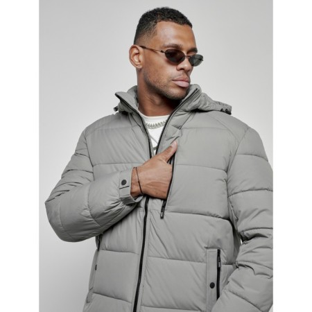 Sports male Winter, size 56, gray color-10