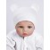 Children's cap Amarobaby Nature Essence Bear, size 40-42, Milk color