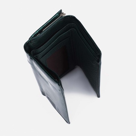Wallet on magnets, green color-3
