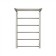 Electric towel "Dvin" FJ Neo, 800x600 mm, dimmer, polished