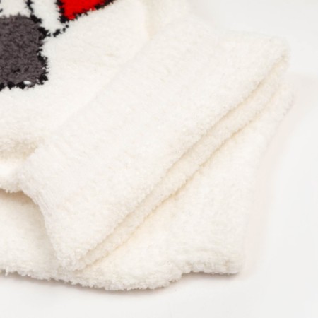 Women's socks "cat in a mug", white color, size 36-40-3