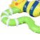 The “butterfly” rattle with elastic elements, in a bag, crumb I