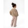 Cardigan Children's Knit, height 104 cm, beige color