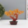 Souvenir Bonsai Polystone, metal "Tree of life in a pot" 8x17x16 cm