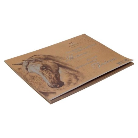 A3 tablet for sketches A3, 20 sheets "Tenderness", Kraft Buma Block 200g/m²-1