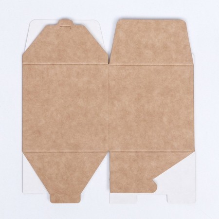 Folding craft box, square. 8 x 8 x 8 cm,-3