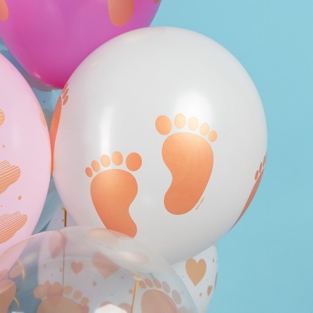 Shar Latex 12 "Newborn", crystal, 5 tbsp., Set 25 pcs., Mix-6