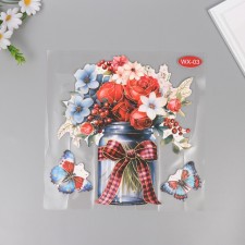 Interior plastic sticker 