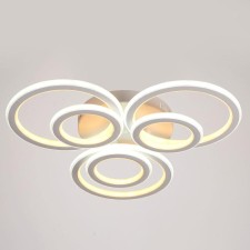 Causteen with PDU 671155/6M LED 153W Dimmer 3 modes 3000-6000k white 60x60x11 cm Bayerlux