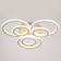 Causteen with PDU 671155/6M LED 153W Dimmer 3 modes 3000-6000k white 60x60x11 cm Bayerlux