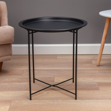 Coffee table "Grace" YS-8375S, black 46.8x50.5 cm-2