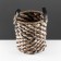 Storage basket with handles "Sumatra", D260 Sh260 B260, natural, black