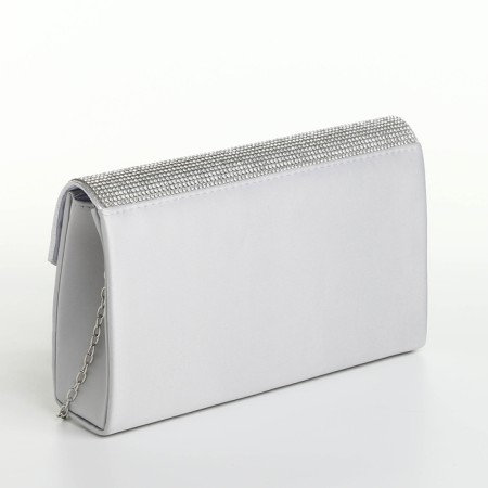 Women's bag on magnet, gray color-1