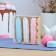Box for cookies, craft, 12 x 12 x 3 cm
