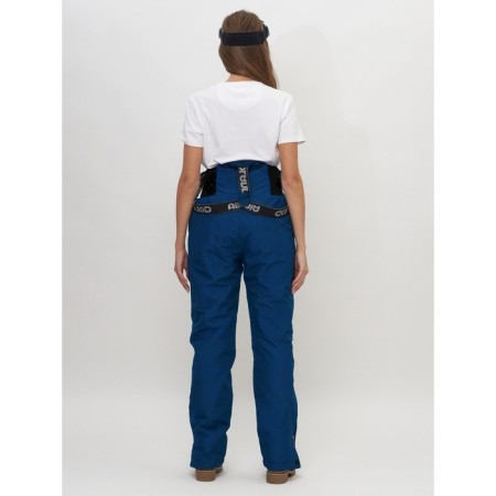 Ski-loving pants, size 42, dark blue color-14