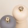 Set of mills for spices SL Home "Athens", 2 pcs, 17 cm, milk, gray color