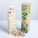 Falling tower, jenga "linden - phantas" maxi, 54 bars, 33 x 7.5 cm