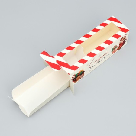 Box for Makarun "Sweet New Year" 18 x 5.5 x 5.5 cm, New Year-3