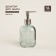 Sl Home soap dispenser, glass, 8 × 8 × 18 cm