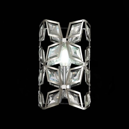 Wall lamp ST LUCE. SL1104.101.01. CASTO. 1x60 watts, E14, 13x23 cm, color chromium-6