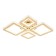 LED LED LED Ambrella Light, Ice, FA1727, 4XLED, 108 W, 8100LUM, 3000-6400K, Gold Color Gold