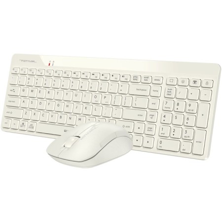 Keyboard + Mouse A4Tech FSTYLER FG2300 Air Claw: Beige Mouse: Beige USB Wireless Slim 107807-3