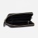 Women's wallet with lightning, black color