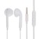 Maimi H30 headphones, wired, inserts, microphone, jack 3.5, 1.2 m, white