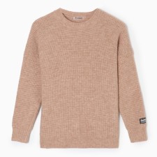 Свитер женский, цвет бежевый, размер 44-48 (ONE SIZE)