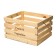 Box for vegetables and fruits, 40 × 33 × 23 cm, wooden, Greengo